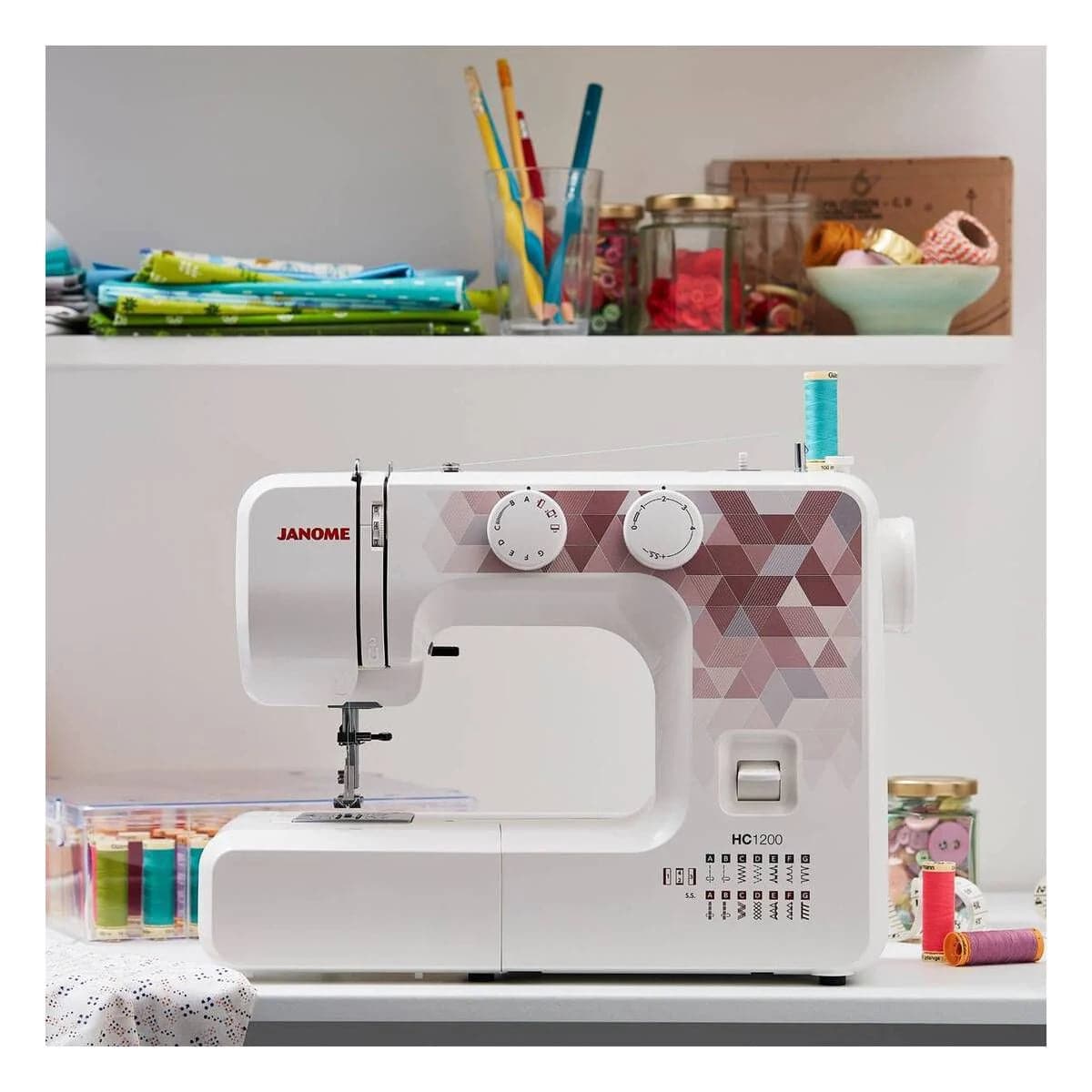 Buy JANOME,Janome HC1200 Sewing Machine - Gadcet UK | UK | London | Scotland | Wales| Near Me | Cheap | Pay In 3 | Electronics
